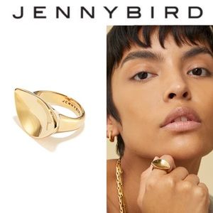 Jenny Bird Gold 'Cordo' Ring Size 7
